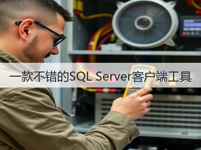 一款不错的SQL Server客户端工具(图1)