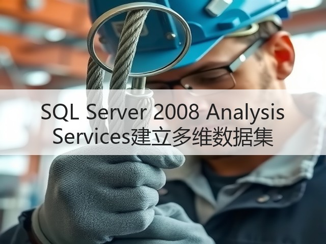 SQL Server 2008 Analysis Services建立多维数据集(图2) SQL Server 2008 Analysis Services建立多维数据集(图2)