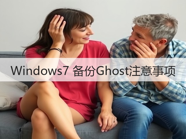 Windows7 备份Ghost注意事项(图2) Windows7 备份Ghost注意事项(图2)