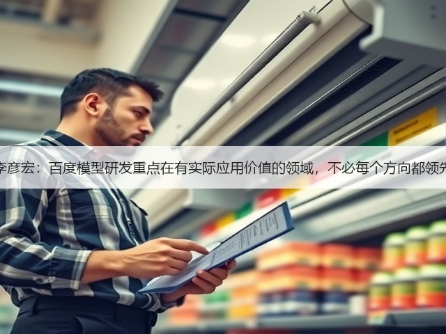 李彦宏:百度模型研发重点在有实际应用价值的领域,不必每个方向都领先(图3) 李彦宏:百度模型研发重点在有实际应用价值的领域,不必每个方向都领先(图3)