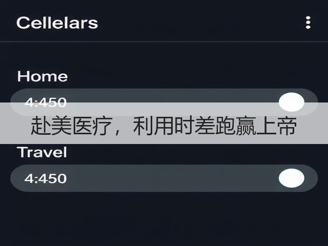 赴美医疗,利用时差跑赢上帝(图3) 赴美医疗,利用时差跑赢上帝(图3)