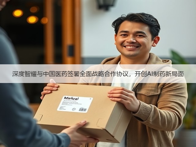 深度智耀与中国医药签署全面战略合作协议,开创AI制药新局面(图1) 深度智耀与中国医药签署全面战略合作协议,开创AI制药新局面(图1)