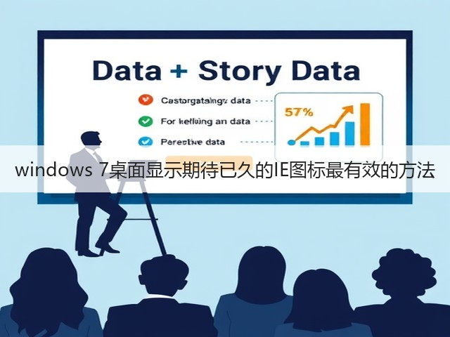 windows 7桌面显示期待已久的IE图标最有效的方法(图1) windows 7桌面显示期待已久的IE图标最有效的方法(图1)