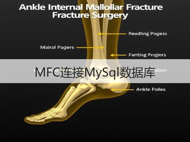 MFC连接MySql数据库(图1) MFC连接MySql数据库(图1)