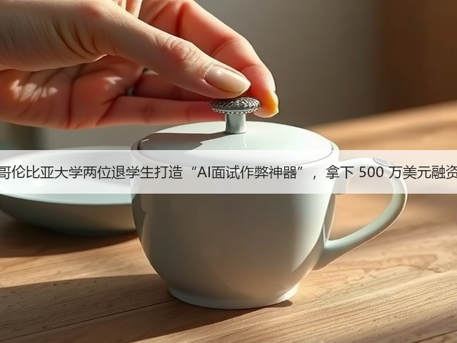 哥伦比亚大学两位退学生打造“AI面试作弊神器”，拿下 500 万美元融资(图1)