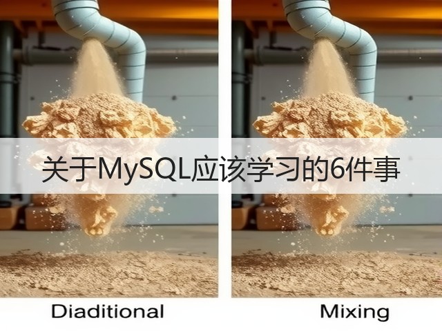 关于MySQL应该学习的6件事(图3) 关于MySQL应该学习的6件事(图3)