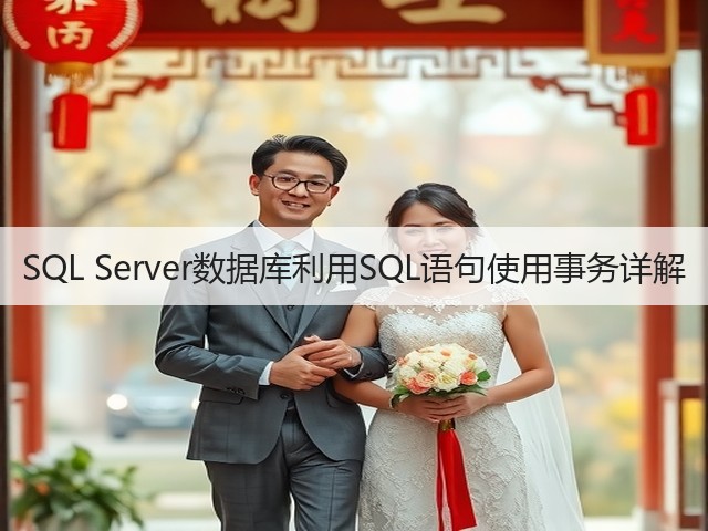 SQL Server数据库利用SQL语句使用事务详解(图2)