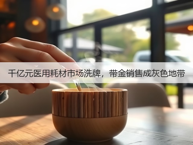 千亿元医用耗材市场洗牌,带金销售成灰色地带(图2) 千亿元医用耗材市场洗牌,带金销售成灰色地带(图2)