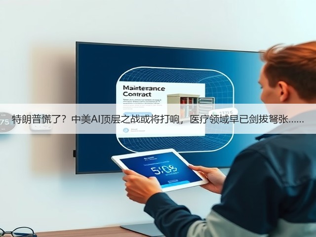 特朗普慌了?中美AI顶层之战或将打响,医疗领域早已剑拔弩张……(图3) 特朗普慌了?中美AI顶层之战或将打响,医疗领域早已剑拔弩张……(图3)