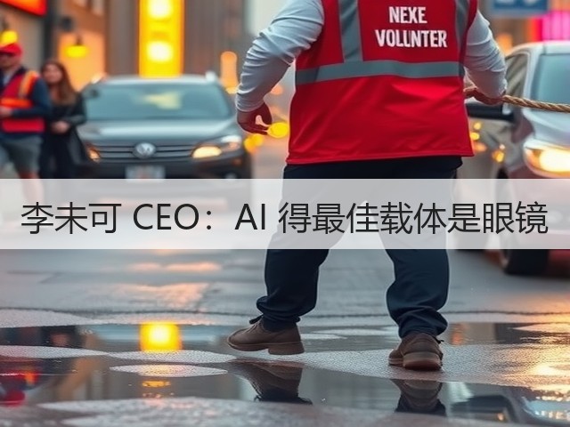 李未可 CEO:AI 得最佳载体是眼镜(图3) 李未可 CEO:AI 得最佳载体是眼镜(图3)