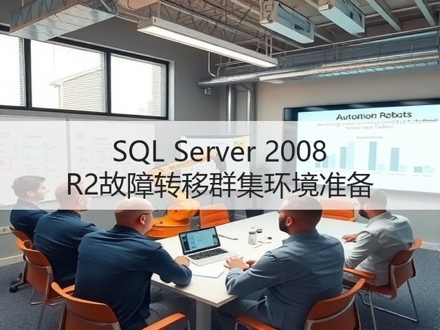 SQL Server 2008 R2故障转移群集环境准备(图1) SQL Server 2008 R2故障转移群集环境准备(图1)