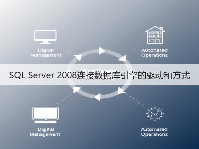 SQL Server 2008连接数据库引擎的驱动和方式(图1) SQL Server 2008连接数据库引擎的驱动和方式(图1)