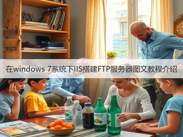 在windows 7系统下IIS搭建FTP服务器图文教程介绍(图1) 在windows 7系统下IIS搭建FTP服务器图文教程介绍(图1)