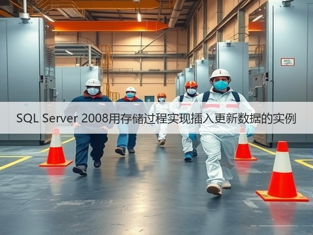 SQL Server 2008用存储过程实现插入更新数据的实例(图3) SQL Server 2008用存储过程实现插入更新数据的实例(图3)