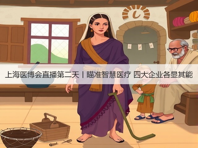上海医博会直播第二天丨瞄准智慧医疗 四大企业各显其能(图1) 上海医博会直播第二天丨瞄准智慧医疗 四大企业各显其能(图1)