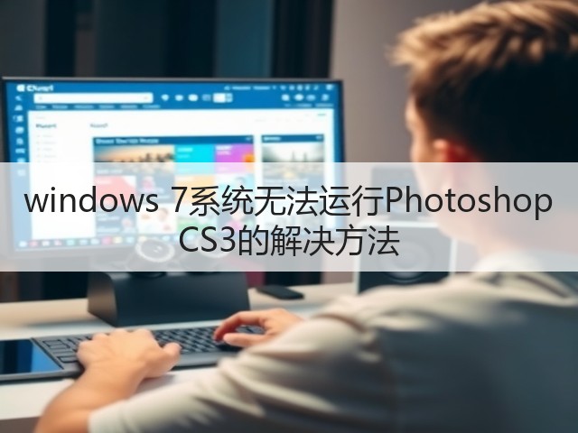 windows 7系统无法运行Photoshop CS3的解决方法(图2)