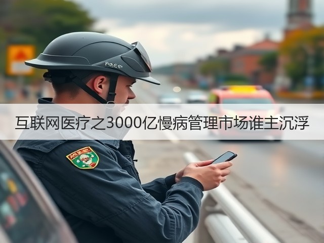互联网医疗之3000亿慢病管理市场谁主沉浮(图3) 互联网医疗之3000亿慢病管理市场谁主沉浮(图3)