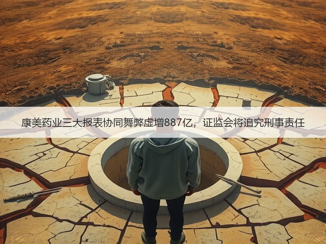 康美药业三大报表协同舞弊虚增887亿,证监会将追究刑事责任(图2) 康美药业三大报表协同舞弊虚增887亿,证监会将追究刑事责任(图2)