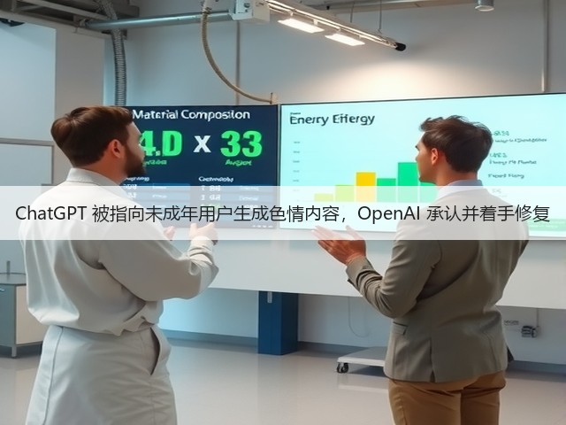 ChatGPT 被指向未成年用户生成色情内容,OpenAI 承认并着手修复(图1) ChatGPT 被指向未成年用户生成色情内容,OpenAI 承认并着手修复(图1)