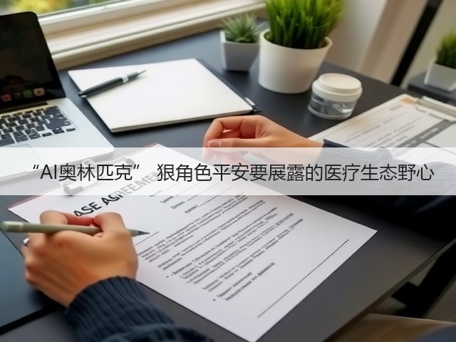 “AI奥林匹克” 狠角色平安要展露的医疗生态野心(图3) “AI奥林匹克” 狠角色平安要展露的医疗生态野心(图3)