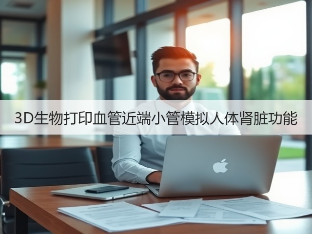 3D生物打印血管近端小管模拟人体肾脏功能(图2) 3D生物打印血管近端小管模拟人体肾脏功能(图2)