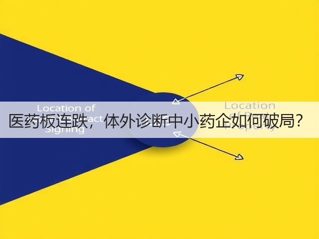 医药板连跌,体外诊断中小药企如何破局?(图1) 医药板连跌,体外诊断中小药企如何破局?(图1)