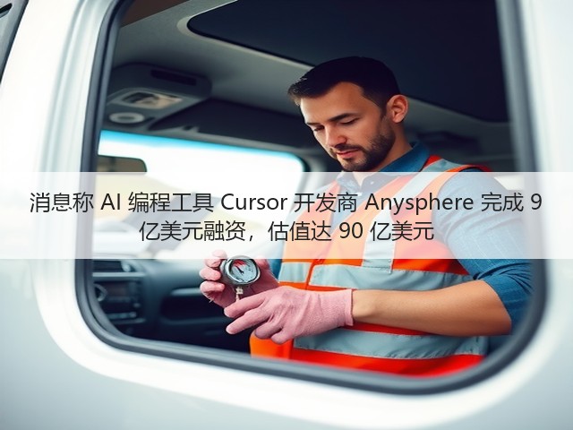 消息称 AI 编程工具 Cursor 开发商 Anysphere 完成 9 亿美元融资，估值达 90 亿美元(图2)