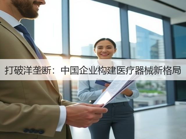 打破洋垄断:中国企业构建医疗器械新格局(图2) 打破洋垄断:中国企业构建医疗器械新格局(图2)