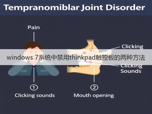 windows 7系统中禁用thinkpad触控板的两种方法(图2)