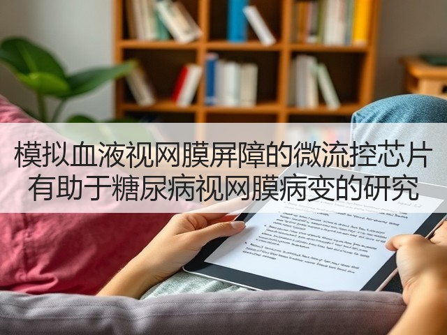 模拟血液视网膜屏障的微流控芯片 有助于糖尿病视网膜病变的研究(图1) 模拟血液视网膜屏障的微流控芯片 有助于糖尿病视网膜病变的研究(图1)