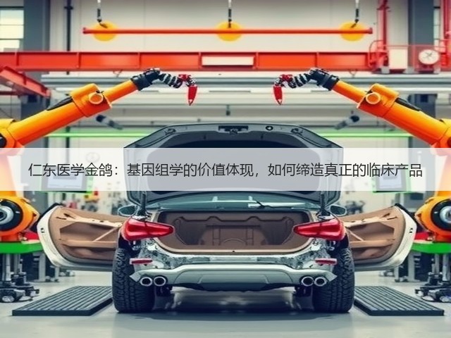 仁东医学金鸽：基因组学的价值体现，如何缔造真正的临床产品(图1)
