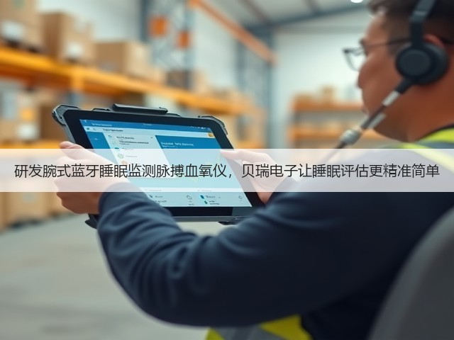 研发腕式蓝牙睡眠监测脉搏血氧仪，贝瑞电子让睡眠评估更精准简单(图1)