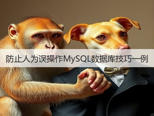 防止人为误操作MySQL数据库技巧一例(图1) 防止人为误操作MySQL数据库技巧一例(图1)