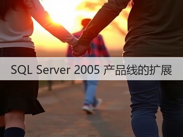 SQL Server 2005 产品线的扩展(图3) SQL Server 2005 产品线的扩展(图3)