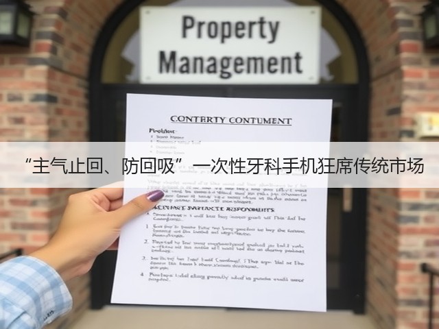 “主气止回、防回吸”一次性牙科手机狂席传统市场(图2) “主气止回、防回吸”一次性牙科手机狂席传统市场(图2)