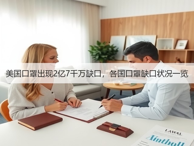 美国口罩出现2亿7千万缺口,各国口罩缺口状况一览(图2) 美国口罩出现2亿7千万缺口,各国口罩缺口状况一览(图2)