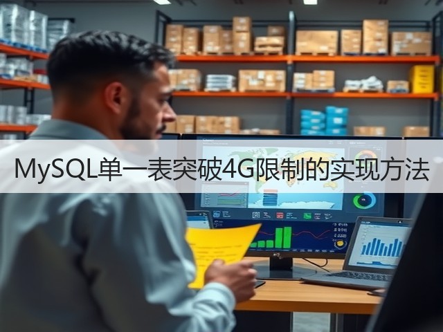 MySQL单一表突破4G限制的实现方法(图3) MySQL单一表突破4G限制的实现方法(图3)