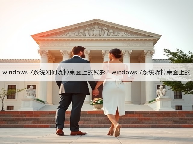 windows 7系统如何除掉桌面上的残影？windows 7系统除掉桌面上的(图1)