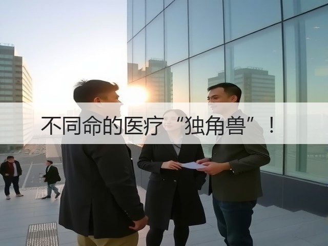 不同命的医疗“独角兽”!(图1) 不同命的医疗“独角兽”!(图1)