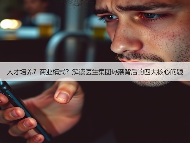 人才培养?商业模式?解读医生集团热潮背后的四大核心问题(图3) 人才培养?商业模式?解读医生集团热潮背后的四大核心问题(图3)