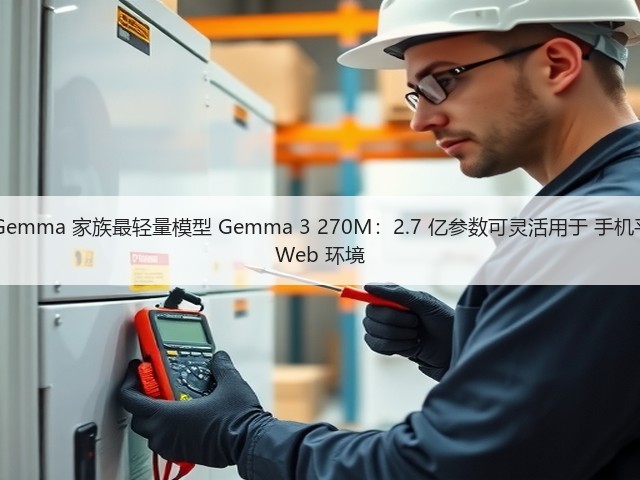 谷歌开源 Gemma 家族最轻量模型 Gemma 3 270M：2.7 亿参数可灵活用于 手机平板端侧及 Web 环境(图2)