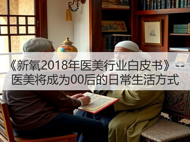 《新氧2018年医美行业白皮书》--医美将成为00后的日常生活方式(图1)