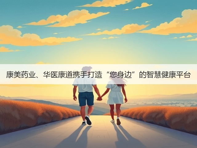 康美药业、华医康道携手打造“您身边”的智慧健康平台(图2)