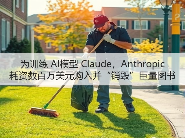 为训练 AI模型 Claude,Anthropic 耗资数百万美元购入并“销毁”巨量图书(图2) 为训练 AI模型 Claude,Anthropic 耗资数百万美元购入并“销毁”巨量图书(图2)