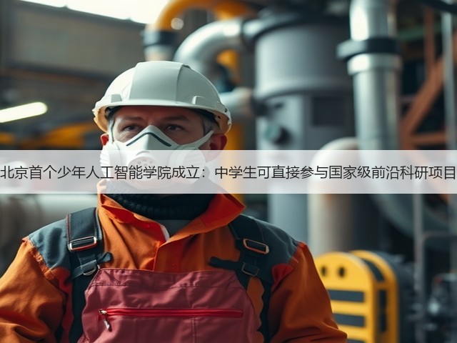 北京首个少年人工智能学院成立:中学生可直接参与国家级前沿科研项目(图1) 北京首个少年人工智能学院成立:中学生可直接参与国家级前沿科研项目(图1)