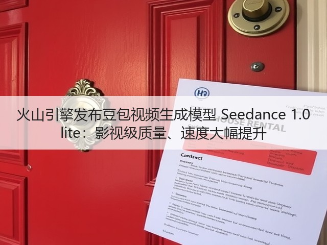 火山引擎发布豆包视频生成模型 Seedance 1.0 lite：影视级质量、速度大幅提升(图2)