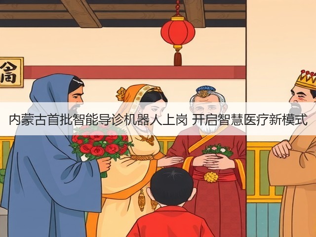 内蒙古首批智能导诊机器人上岗 开启智慧医疗新模式(图2) 内蒙古首批智能导诊机器人上岗 开启智慧医疗新模式(图2)