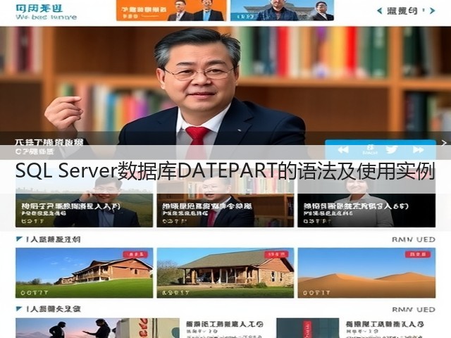 SQL Server数据库DATEPART的语法及使用实例(图2)