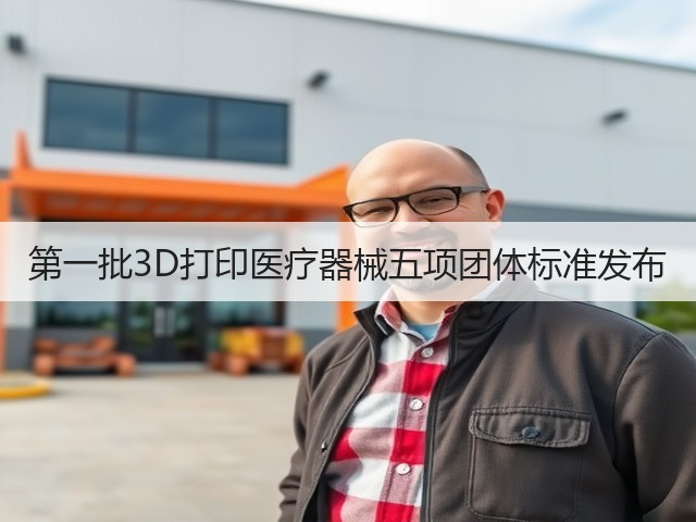 第一批3D打印医疗器械五项团体标准发布(图1)