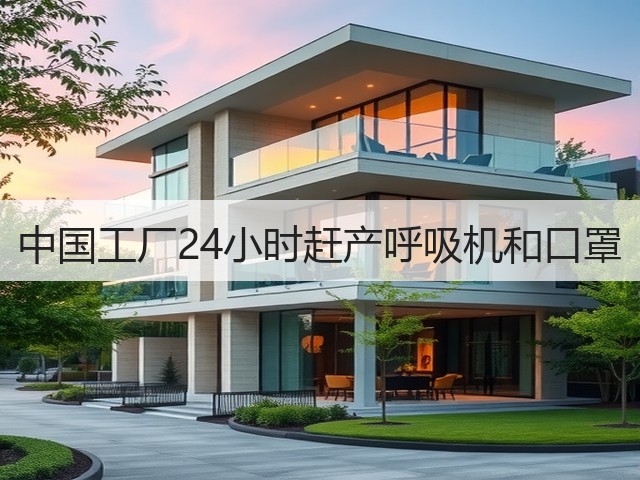 中国工厂24小时赶产呼吸机和口罩(图2) 中国工厂24小时赶产呼吸机和口罩(图2)